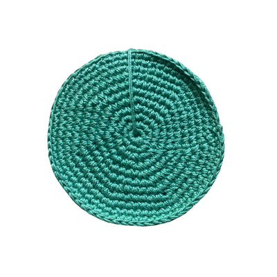 Crochet Glass Coaster Country Green - Set of 8 - TESOROS