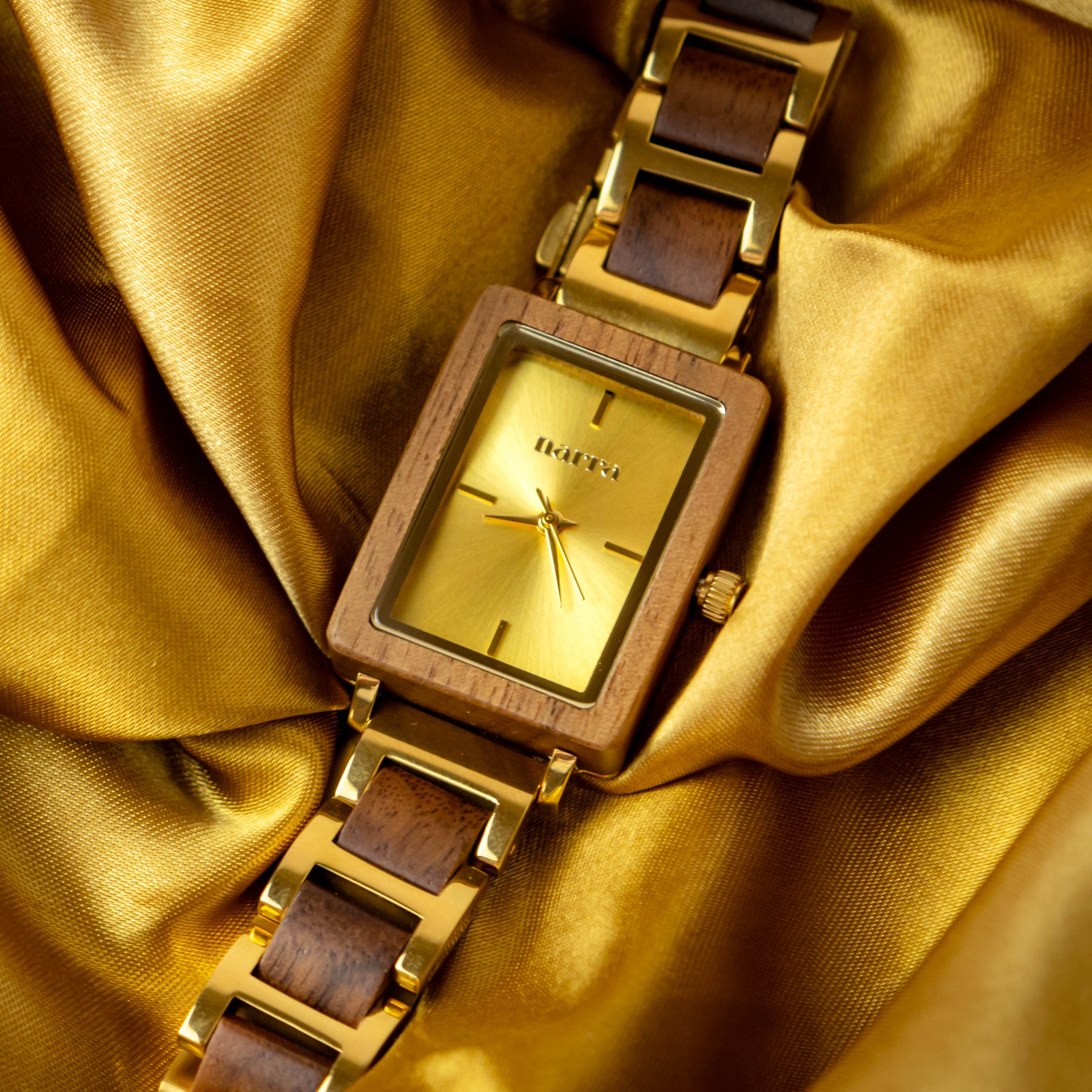 Narra Wooden Watches Amber – TESOROS