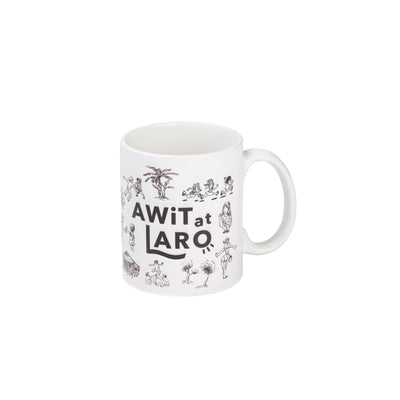 Awit At Laro Black & White Mug - TESOROS
