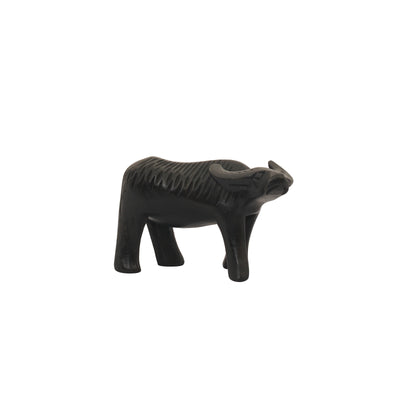 Wooden Carved Carabao 3in. - TESOROS