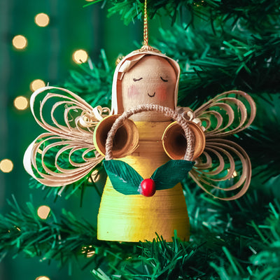 Buri Angel w/ Wreath #5 - TESOROS