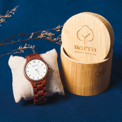 Narra Wooden Watches Classic Dawn - TESOROS
