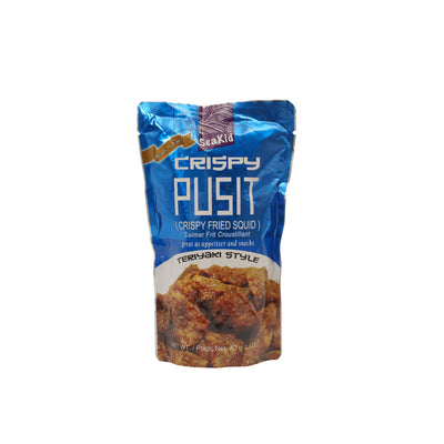 Seakid Crispy Pusit in Pouch Regular - TESOROS