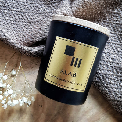 Alab Hand Poured Soy Candle - TESOROS