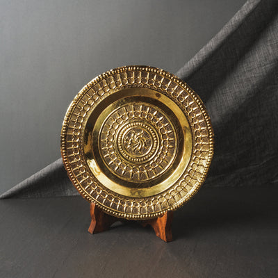 Maranao Brass Plate #1 - TESOROS