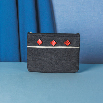 Maong Vanity Case with Beadwork - TESOROS