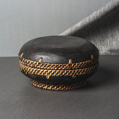 Ifugao Round Knitted Box with Cover - TESOROS