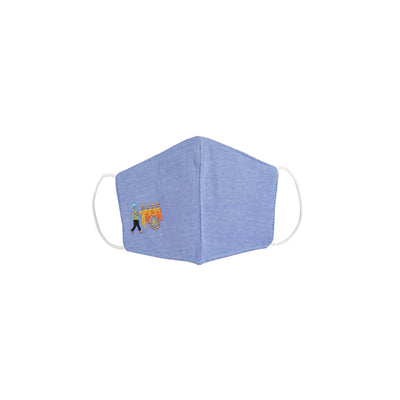 Tesoros x Museo Pambata Mask for Kids - Light Blue - TESOROS
