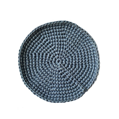 Crochet Glass Coaster Smoke - Set of 8 - TESOROS